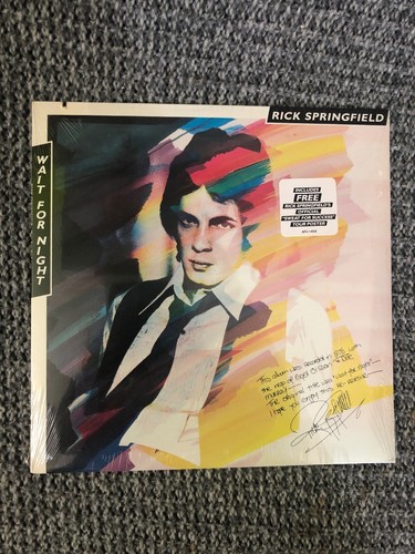 Rick Springfield Lp SEALED Wait For Night 1982 New First Press - Picture 1 of 2