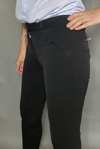 DOLCE & GABBANA Riding Pants Sz 42 2 4  black breeches jodhpurs Equestrian S xs - Picture 3 of 12