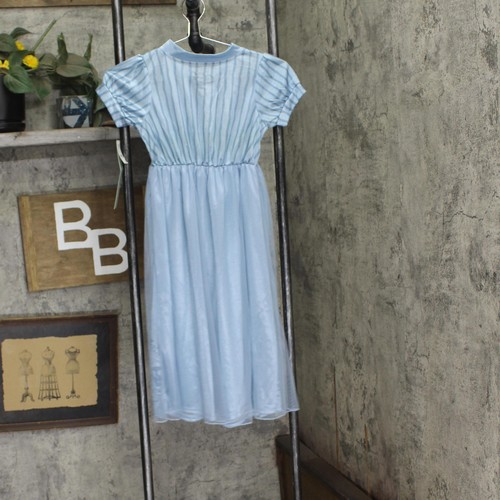 beetlejuice Girls Short Sleeve Nightgown Beetle Juice Gown 90311226 Blue M - Picture 4 of 7