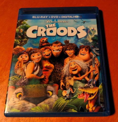 the croods blu-ray John Cleese  Chris Sanders  Kirk Demicco  Emma Stone - Picture 1 of 4