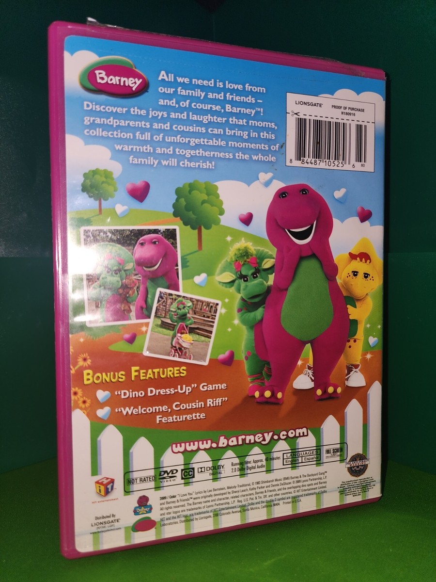 CIB - Barney The Dinosaur: We Love Our Family (DVD, 2009