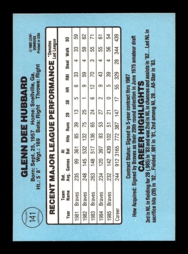 1986 Donruss 1-221 EX-MT/NM Pick From List All PICTURED cc2 - Picture 97 of 437