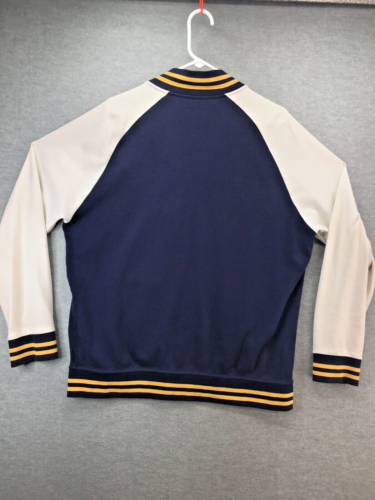 Polo Ralph Lauren Track Jacket Men’s 2XL Blue Varsity Letterman P Wing Full Zip - Picture 8 of 8