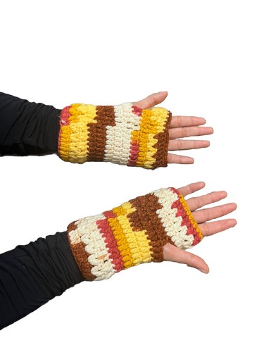 Hand Made/Crochet Hand Warmers - Picture 2 of 4