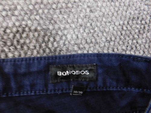 Bonobos Mens Jeans 30x30 blue straight Denim tailored stretch - Picture 2 of 11