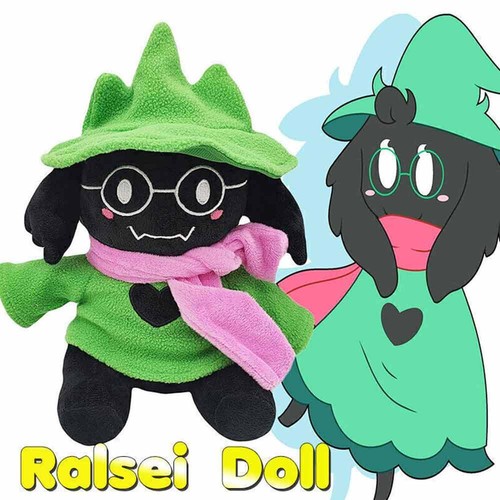 Undertale Game Deltarune Protagonist Ralsei Plush Toy Soft Stuffed Doll Birthday - Picture 9 of 24