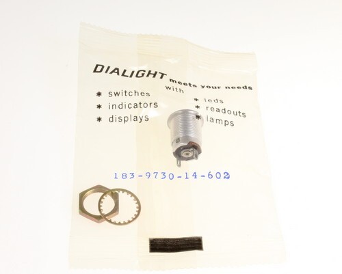 183-9730-14-602 Portalámpara de diálisis Luz indicadora incandescente para T-1 3/4 - Imagen 1 de 1