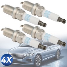 4X Auto Zündkerze 101905611G Für VW Golf Touareg Audi  A4 S4 A5 S5 A6 Q7 Q5