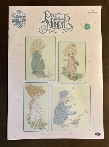 Precious Moments Cross Stitch Patterns FOUR SEASONS Designs by Gloria & Pat PM41