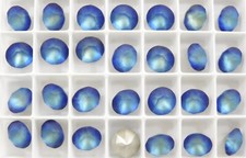 Bermuda Blue Matte F 8mm - 39ss Swarovski 1088 XIRIUS Chaton Rhinestones