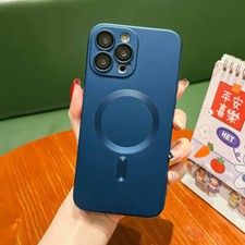 MagSafe Hülle für iPhone 16e 15 14 13 12 11 Pro Max Plus Handyhülle Kameraschutz