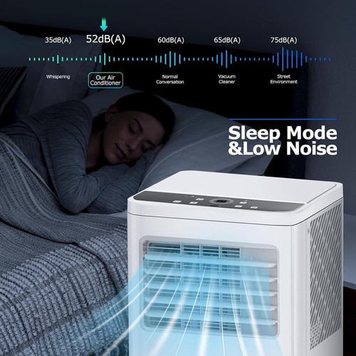 3-in-1 Portable Air Conditioners,10000BTU Portable AC Units Cools 450 Sq.Ft. - Picture 4 of 7