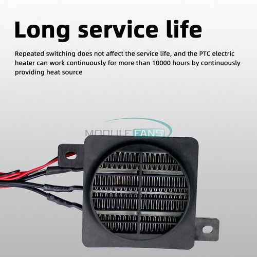 12V/24V Portable PTC Car Fan Air Heater Constant Temperature Heating Heater - Picture 10 of 14