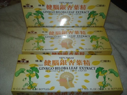 Royal King Refined Ginkgo Biloba Extract 10 ml (30 bottles) - Picture 4 of 8