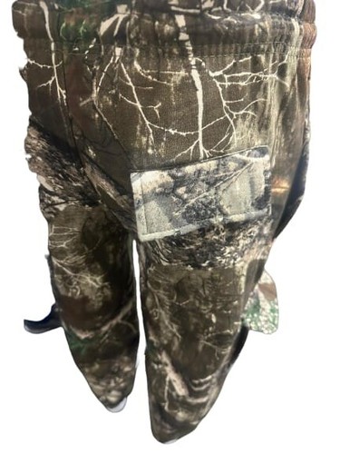 Mens Camo Tracksuit Thick Warm Cuffed Camouflage Jungle Hoodie Bottoms Set M-5XL - Picture 5 of 5