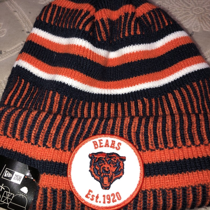 Chicago Bears Hat New Era Winter Beanie Cap