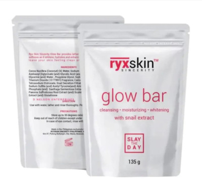 Ryxskin Whitening Moisturizing Cleansing Glowbar Soap 135g