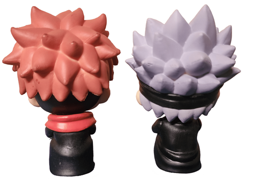 Jujutsu Kaisen Itadori Yuji und Gojo Satoru Mini PVC Figuren Set - Bild 2 von 4