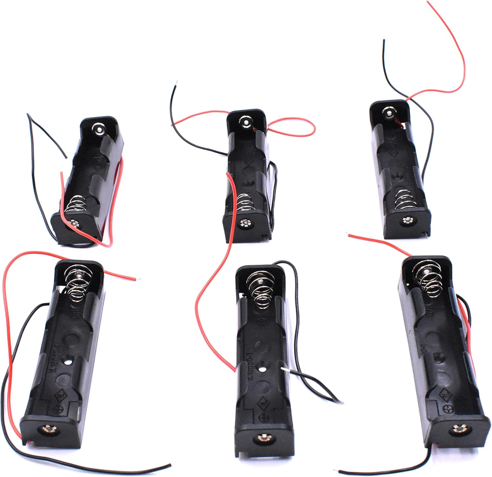 3.7V 18650 Battery Holder 18650 DIY Battery Storage Box Case Holder 18650 Button