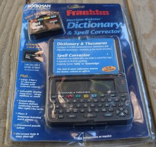 Frankliln Bookman Merriam-Webster Dictionary & Spell Corrector MWD-440 Plus NEW