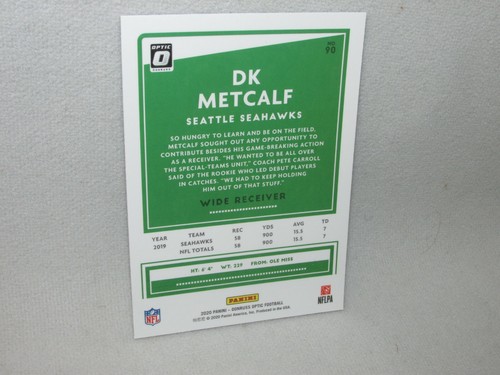 DK Metcalf 2 Card Lot* 2021 Panini Mosaic Variation #217 & Rookies & Stars Base - Bild 8 von 8