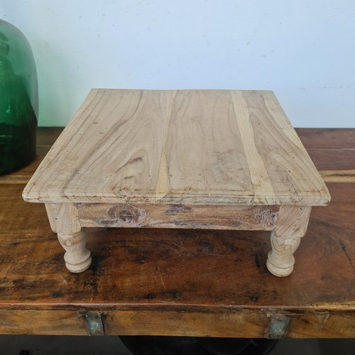 B1777 Schöner alter Hocker ~ Bauernhocker ~ Schemel ~ Tisch ~ Blumentisch MASSIV - Bild 7 von 12