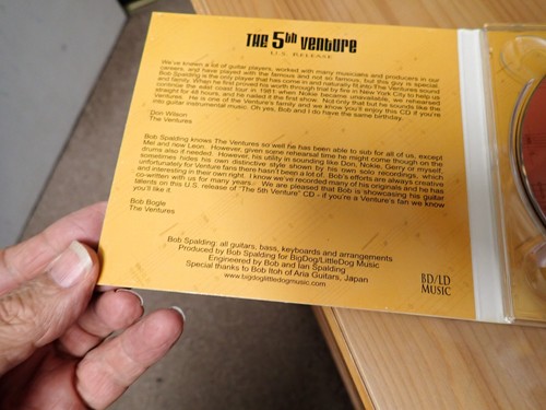 BOB SPALDING - THE 5th VENTURE - U.S. RELEASE - RARE SURF CD. - Imagen 3 de 4