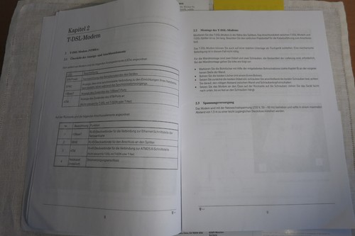 TDSL- Montage- und Bedienungsanleitung v. 06. 10. 2000, vollständig, hyg. sauber - Bild 6 von 6