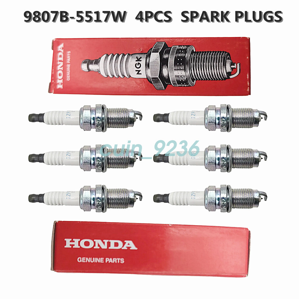 6X 9807B5517W NGK IZFR5K11 Laser IridiumSparkPlugs For Honda Ody Pilot Acura MDX