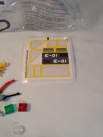LEGO CITY: Deep Sea Submarine (60092) INCOMPLETE! Packet #3, Various pieces, Box