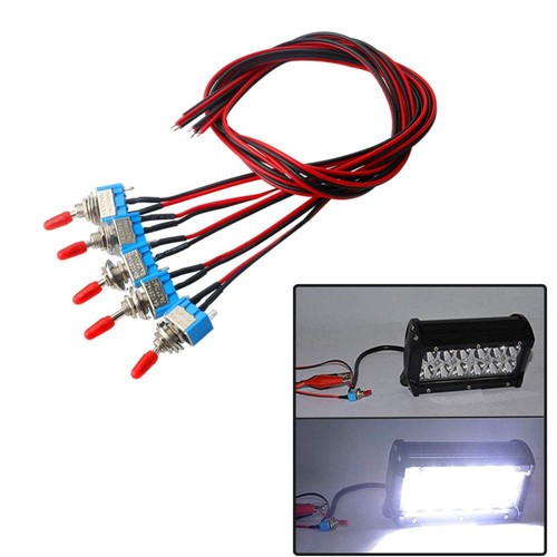 New Max. 20M Ohms 10 x Professional Car Mini Toggle Switch With Pre-Wired - Picture 10 of 14