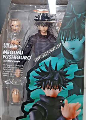 megumi． S.H.Figuarts JUJUTSU KAISEN Fushiguro Megumi Banda 6inch Action