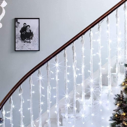 String Lights Combo - Pink & White, 51 Feet Fairy Light Decor pack of 2 - Picture 9 of 22