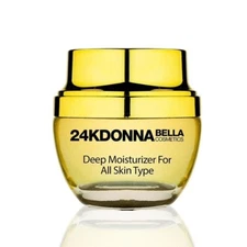 Donna Bella 24K Gold Deep Moisturizer Reducing Wrinkles Appearance All Skin Type