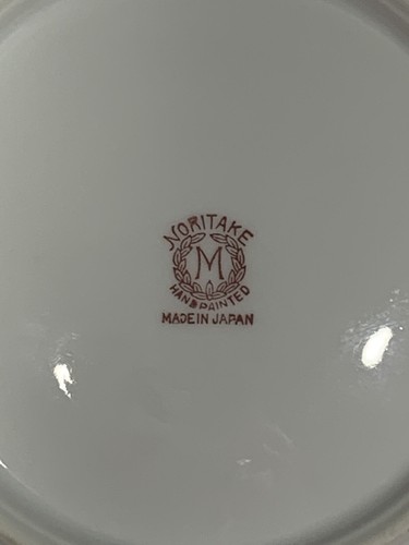 Vintage Noritake Soup Bowl M Made In Japan Hand Painted 7” - Picture 7 of 7