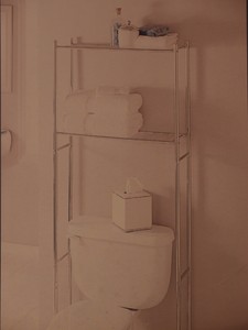 BATH BASICS - OVER THE TOILET ETAGERE - TWO SHELVES - CHROME FINISH ... BATH BASICS - OVER THE TOILET ETAGERE - TWO SHELVES - CHROME FINISH ...