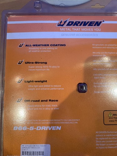 Driven rear sprocket 5001-520-43T - Picture 3 of 3