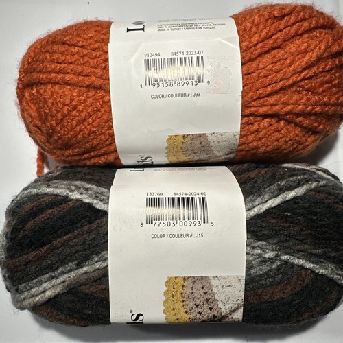 LOTE de 2 CARISMA en CENIZAS MULTI Y CALABAZA 109yds 3.5oz por Loops & Threads - Imagen 4 de 4
