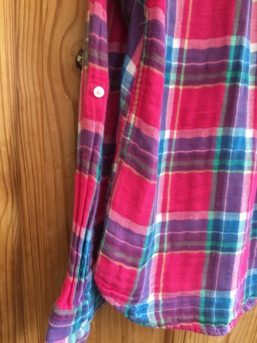 Set Of 2 Gilly Hicks Checked Tops Size Medium (UK 8-10) T-Shirt Shirt - Picture 8 of 11