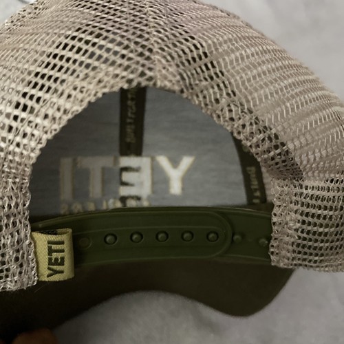 Green Yeti Gold Letters Baseball Trucker Adjustable Cap Mütze - Bild 2 von 8