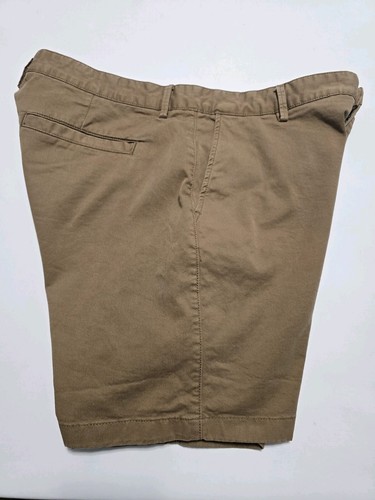 Pantalones Cortos Chinos Flint And Tinder Huckberry Para Hombres Talla 34 Marrón Entrepierna 6.5" - Imagen 7 de 11