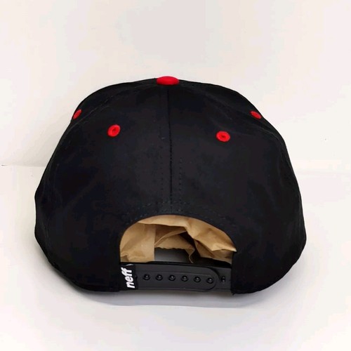 Neff Snapback Hat Black Yellow Green 100% Cotton Adjustable - Picture 5 of 16