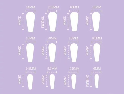 Selbstklebende Kunstnägel Nagelstudio Expess On Nails künstliche Fingernägel 24p - Bild 6 von 7