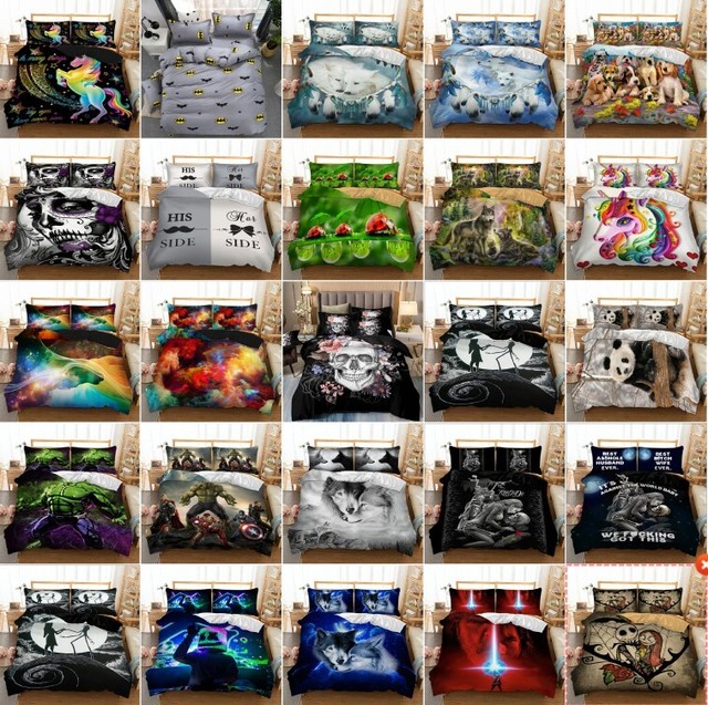 Printed Duvet Quilt Cover Bedding Set Quilt Cover Single Double King Pillowcases Printed Duvet Quilt Cover Bedding Set Quilt Cover Single Double King Pillowcases