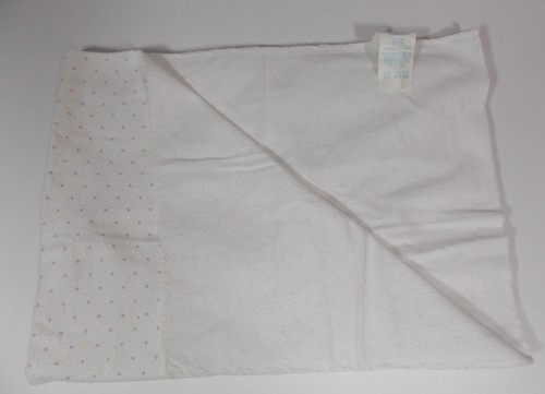Baby Connection Polka Dot Floral Receiving Blanket 30in Security Lovey Girl - Picture 3 of 4