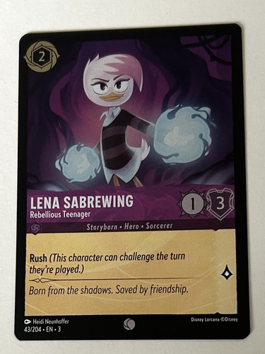 Disney Lorcana Into The Inklands Holo/Foil Cards /204 Legendary - You Choose - Picture 41 of 171