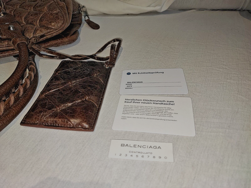 DIE KULTTASCHE: Die "City" von BALENCIAGA!!! Leder im Antik-Finish - mit DUSTBAG - Bild 12 von 13