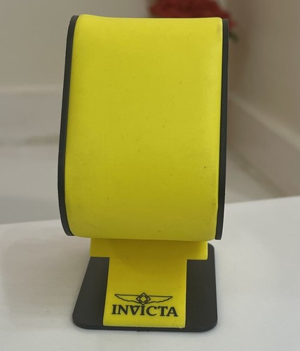 Invicta Einzelhandel gepolsterter Uhrenständer neu (gelb)