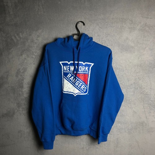 Camiseta New York Ranges NHL Hockey Entrenamiento Sudadera con Capucha Azul Producto Oficial Para Hombres M - Imagen 1 de 7