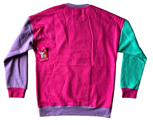 Sanrio Spottie Dottie Colorblock Crewneck Sweater Sizes Small/Medium Available - Picture 2 of 6